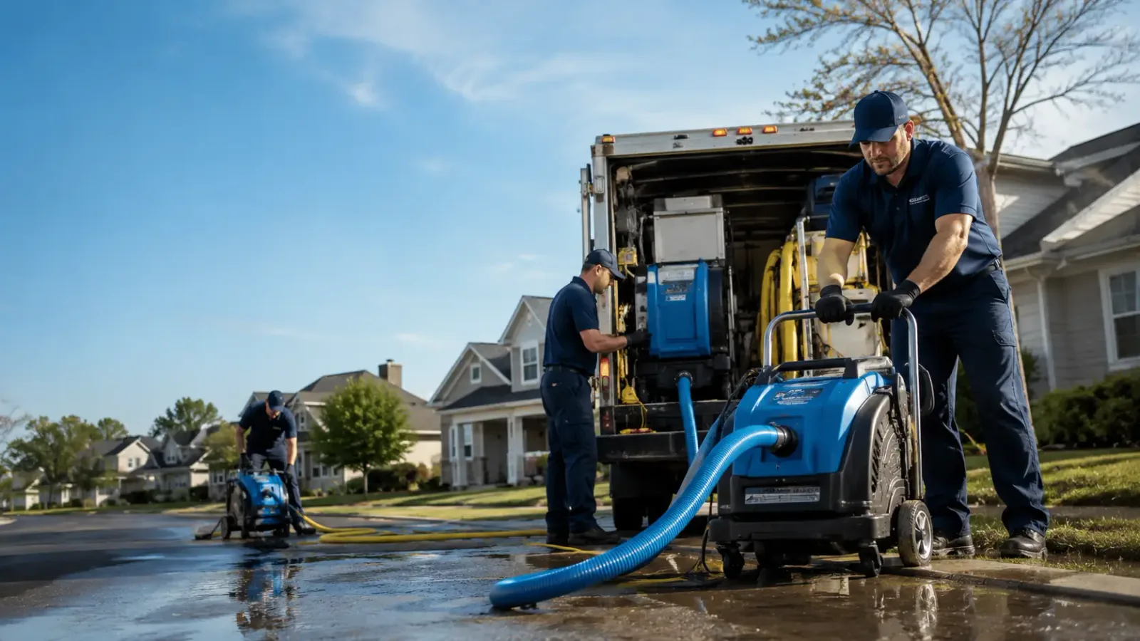 Flood Damage Cleanup in Wilberforce, OH